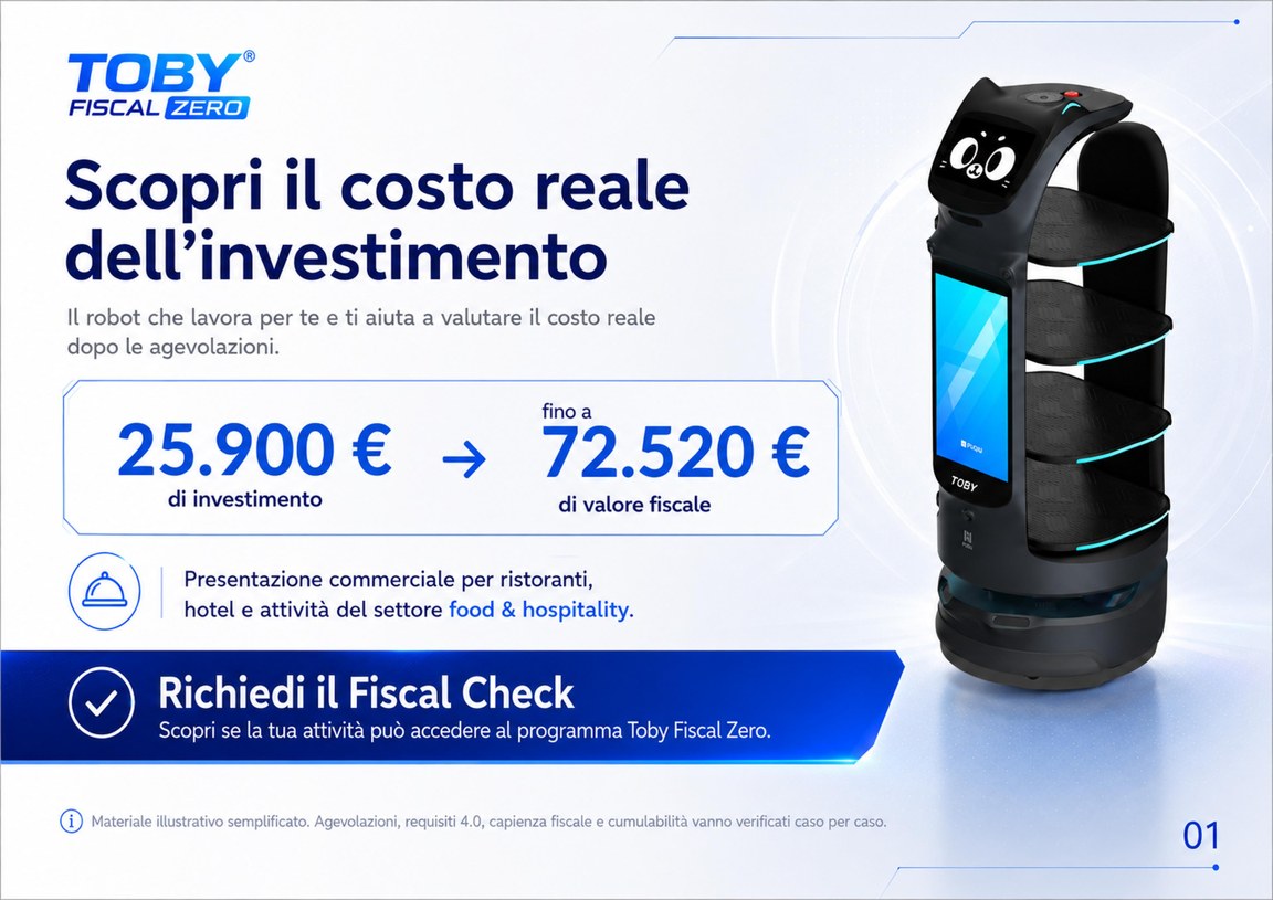 Anteprima materiale ufficiale TOBY Fiscal Zero